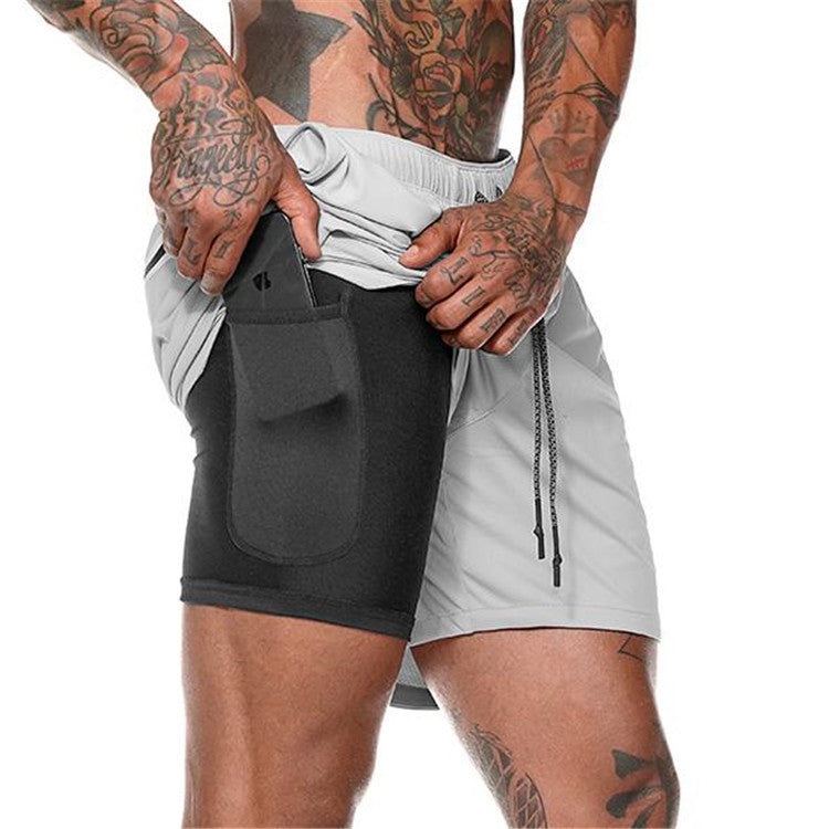 Pocket Compression Gym Shorts