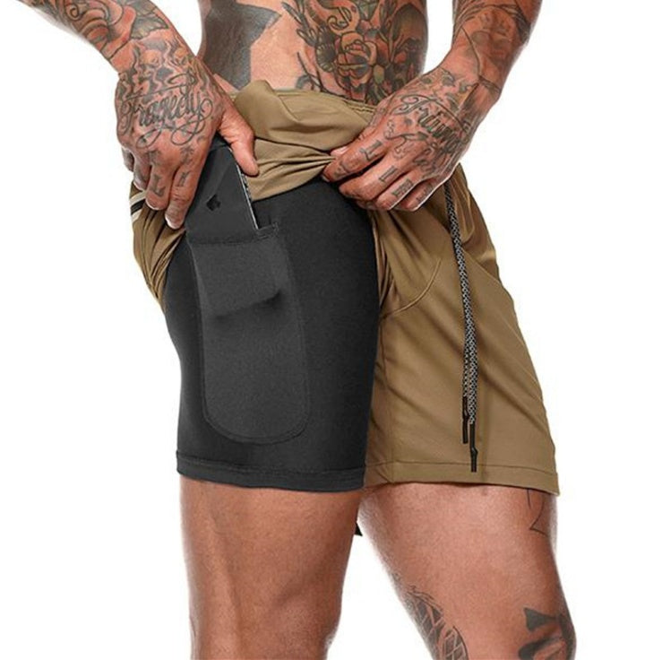 Pocket Compression Gym Shorts
