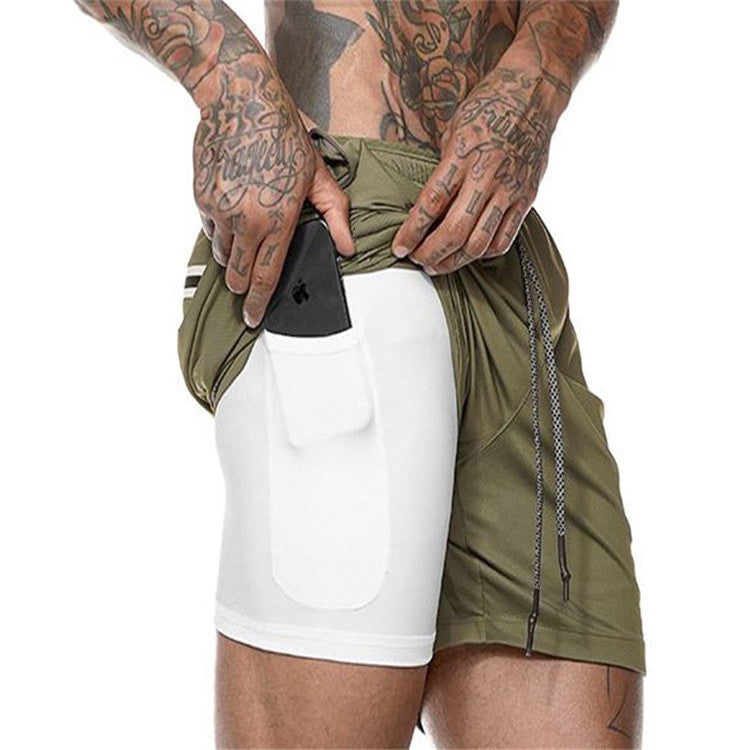 Pocket Compression Gym Shorts
