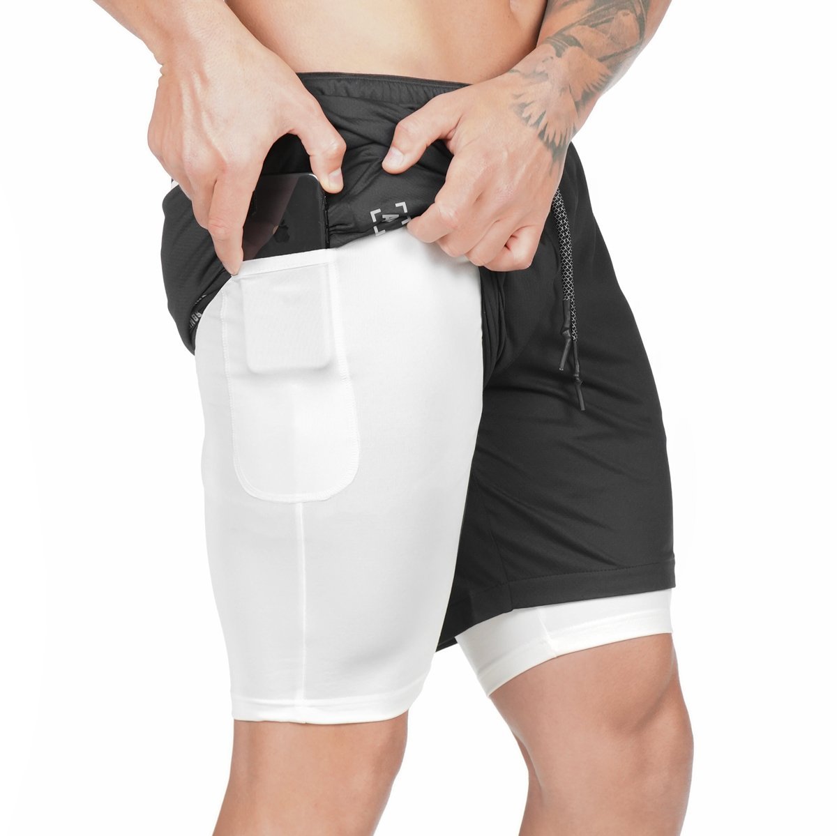 Pocket Compression Gym Shorts