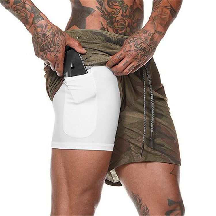 Pocket Compression Gym Shorts