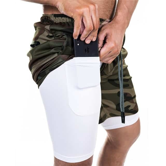 Pocket Compression Gym Shorts