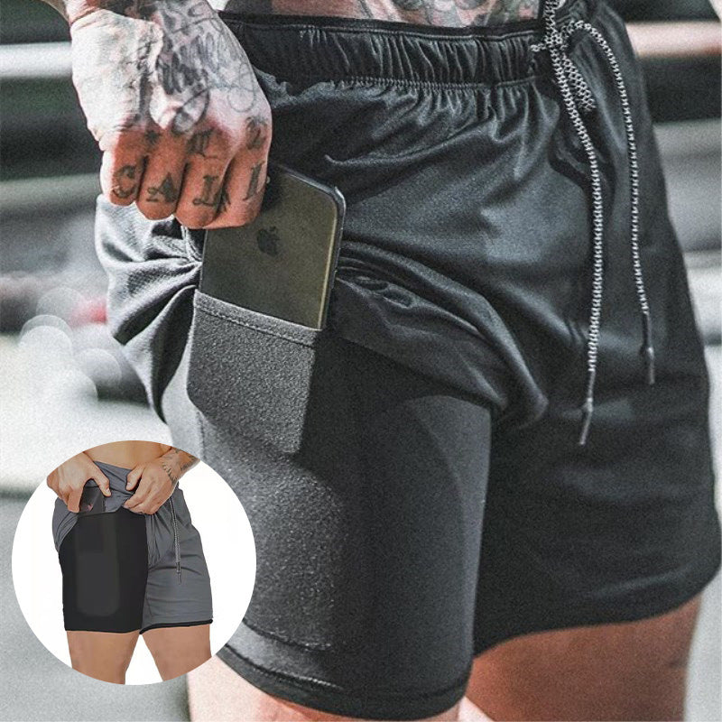 Pocket Compression Gym Shorts
